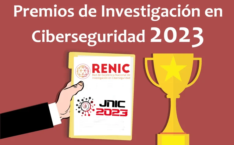 Ganadores de la V Edición de los Premios RENIC en Ciberseguridad a la mejor Tesis Doctoral y mejor TFM